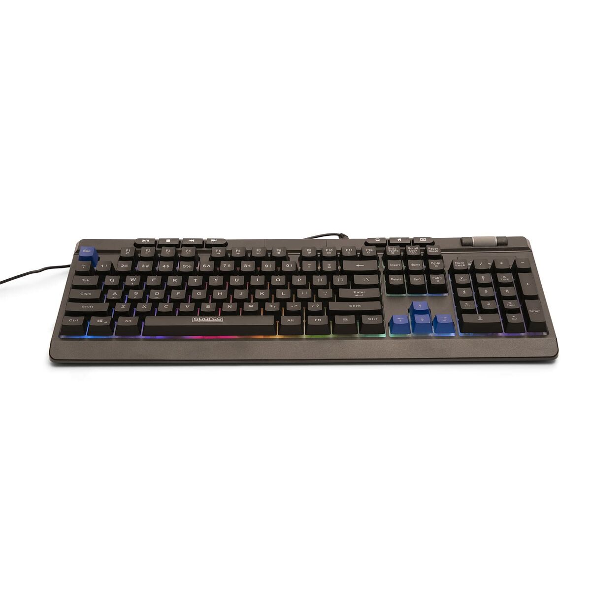 Gaming Keyboard Sparco SPMEMKEYBOARD Qwerty Spaans